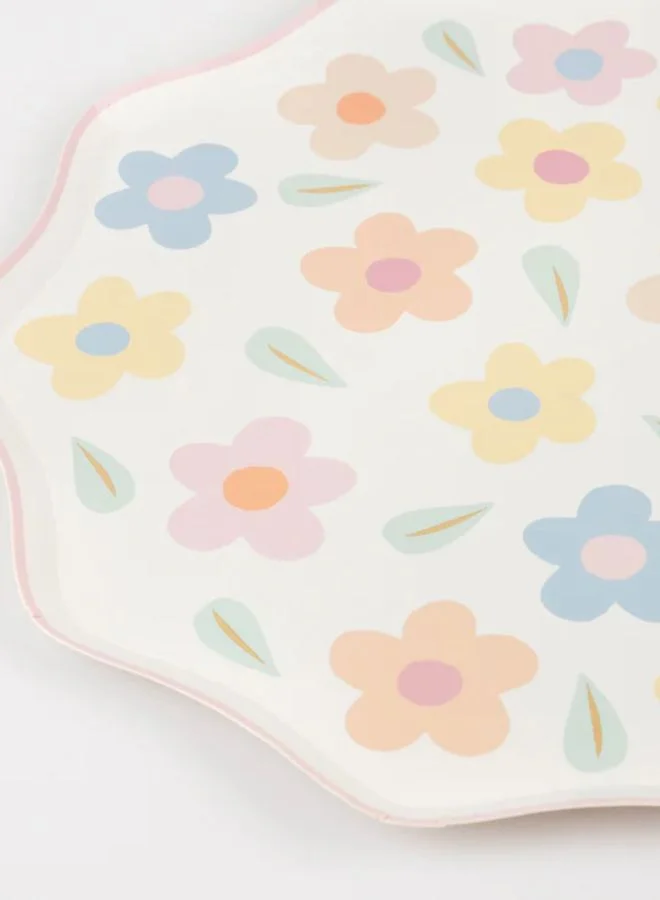 Meri Meri Happy Flowers Dinner Plates