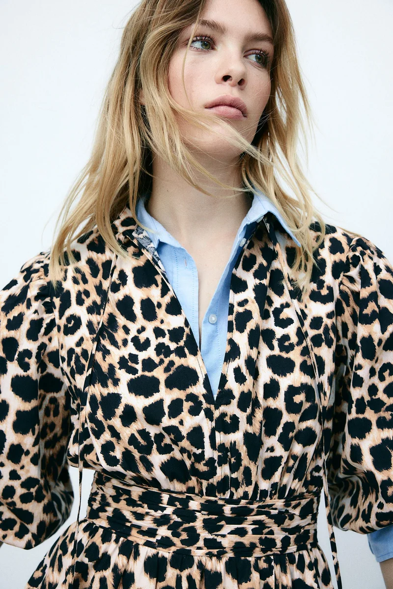 H&M Bubble-hem dress