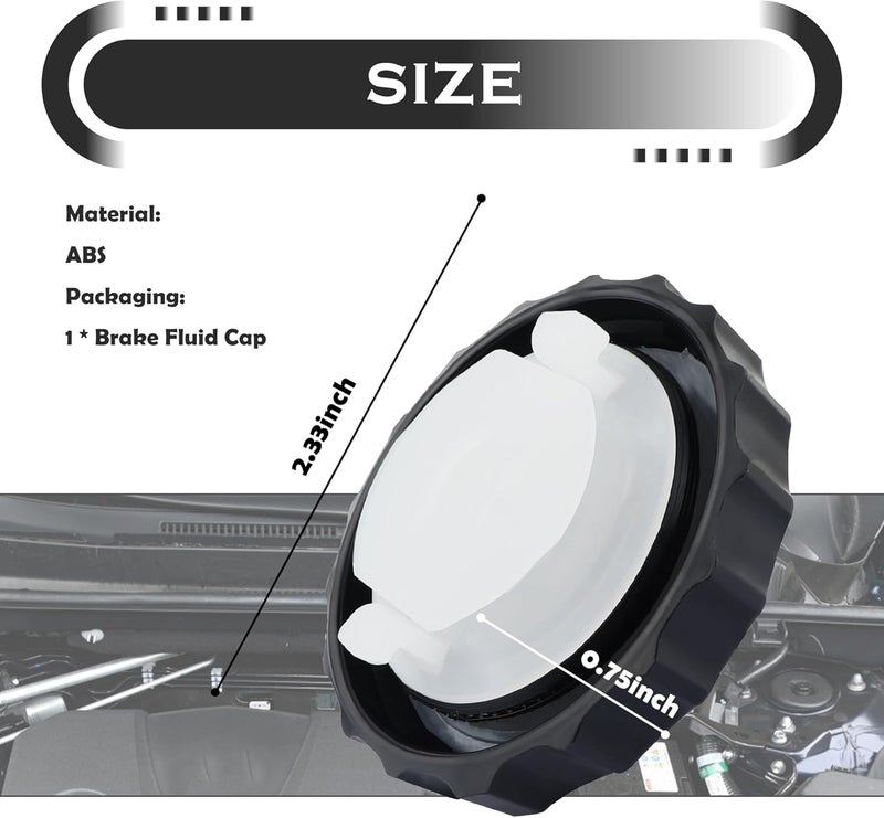 NHHC Brake Master Cylinder Cap for Toyota and Lexus - Image 2