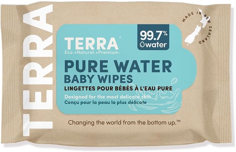 Terra مناديل الأطفال من تيرا بيور - 24 قطعة - Image 1