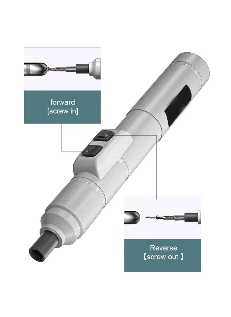 Generic Pen type electric screwdriver mini precision power tools sets multi-function bit set  - Image 3