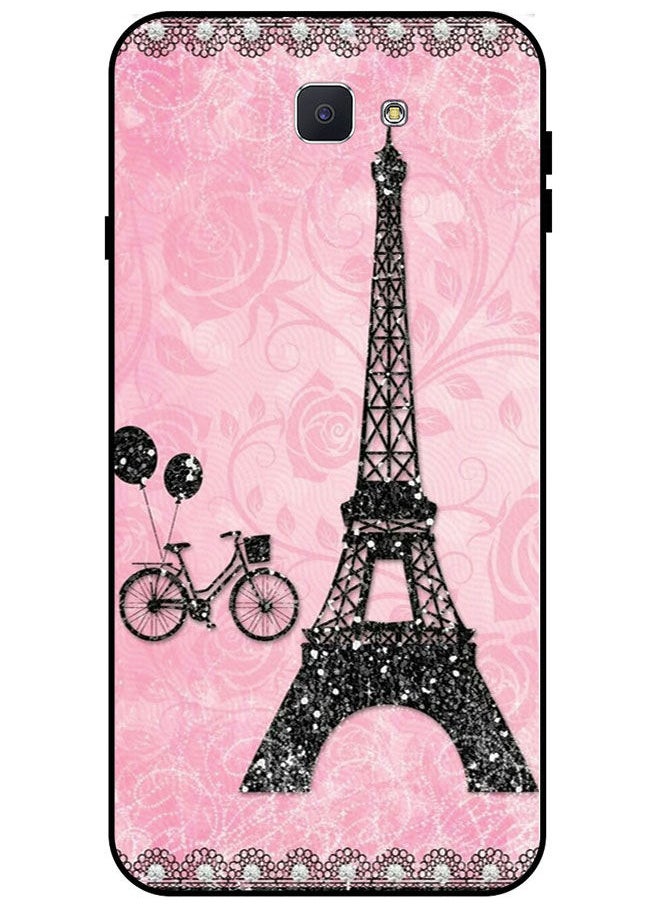 EYE CATCH - Protective Case Cover For Samsung Galaxy J5 Prime Smart Series Printed Protective Case Cover for Samsung J5 Prime Paris & Cycle - Image 1