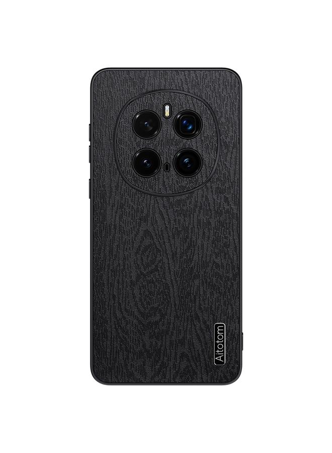 S-TOP Case For Honor Magic7 Pro Tree Bark Leather Shockproof Phone Case - Image 1