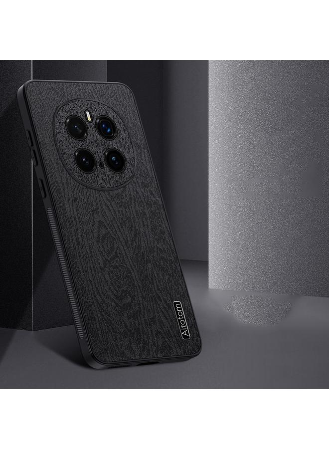 S-TOP Case For Honor Magic7 Pro Tree Bark Leather Shockproof Phone Case - Image 3