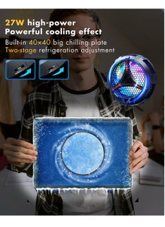 FlashHawk iPad Cooler,Magnetic Tablet Cooler for ipad/Tablet,Compatible for Steam Deck,Universal Radiator with Temperature Display for  Gaming,Tiktok Live Streaming  - Image 4