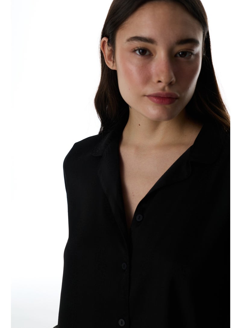 Penti Lilah Satin Shirt & Pants Pajama Set - Image 4