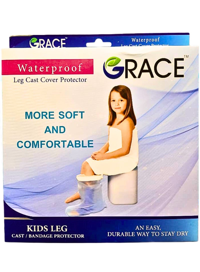Grace Waterproof Leg Cast Cover Protector For Kids - Image 1