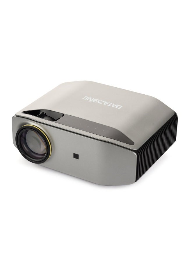 Datazone - Smart Regular Projector Up to 200 inch 3800 Lumens - Gray - Image 1