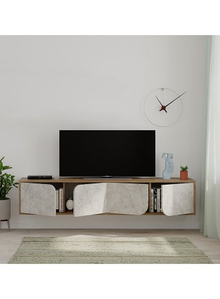 Brown/Grey with Gold Effect