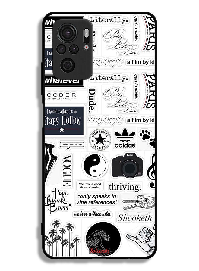 Tolwak Xiaomi Redmi Note 10S Protective Case Cover Only Speaks - Image 2