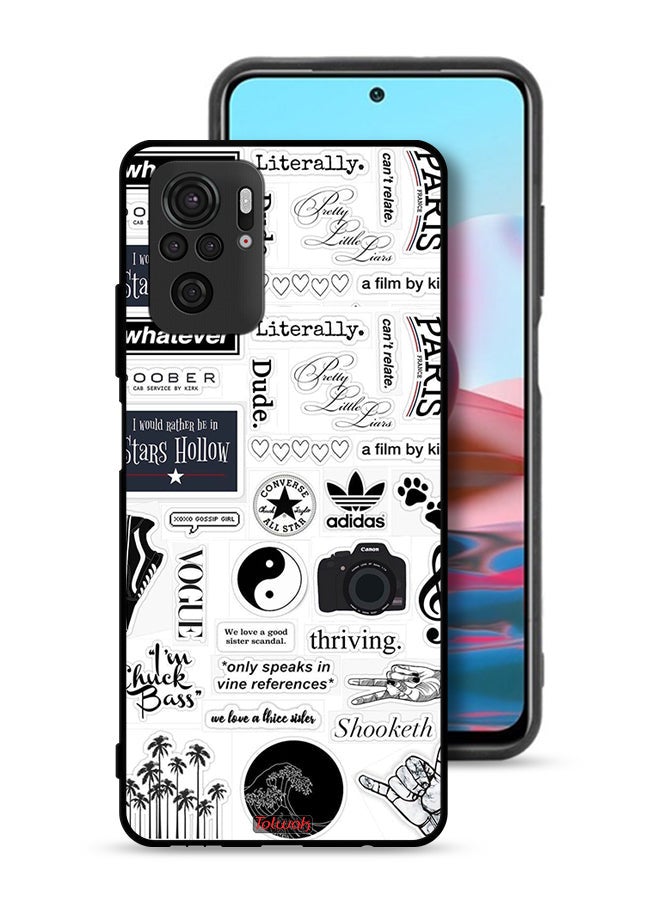 Tolwak Xiaomi Redmi Note 10S Protective Case Cover Only Speaks - Image 1