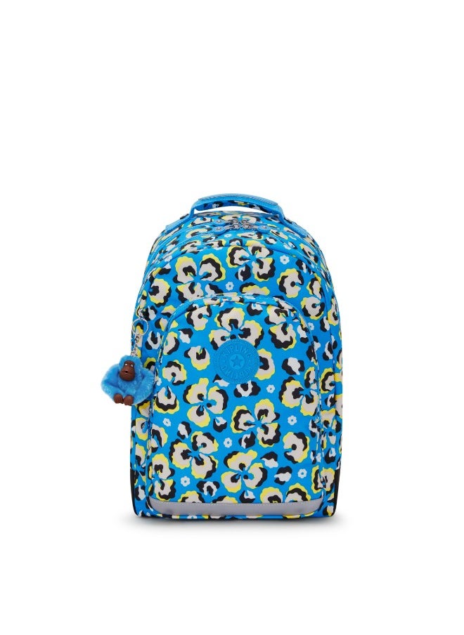kipling Large Backpack (With Laptop Protection) Female Leopard Floral Class Room  - Image 1