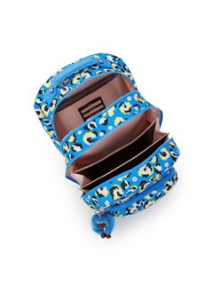 kipling Large Backpack (With Laptop Protection) Female Leopard Floral Class Room  - Image 3