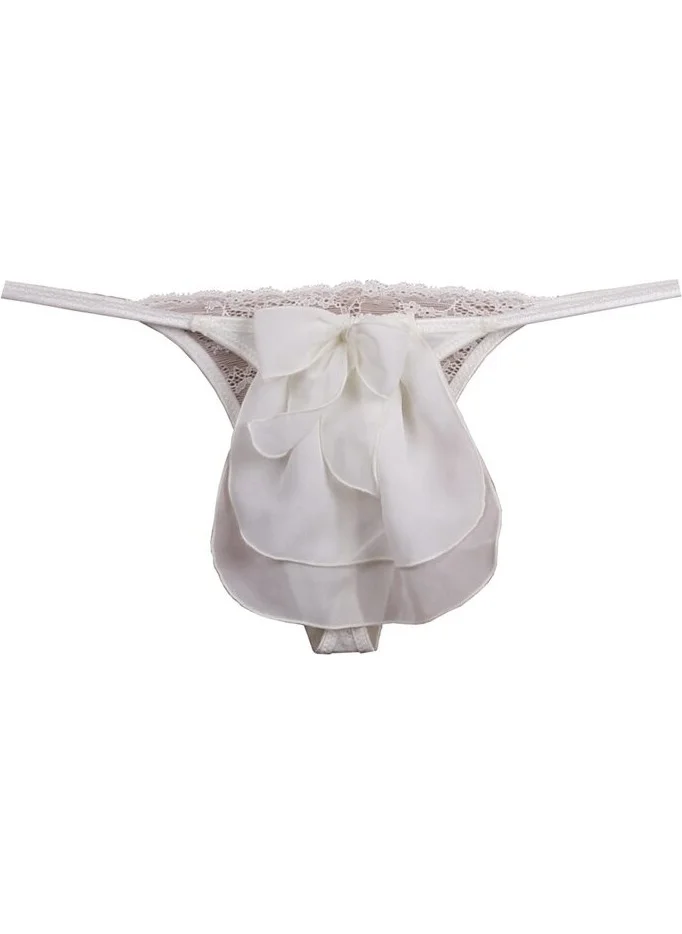 Magic Form 50150 Chiffon Fabric Five Set Honeymoon Dowry Set - Ecru