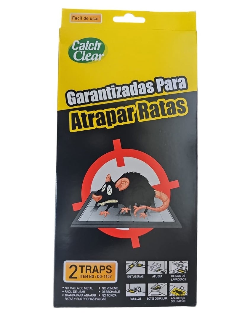 كاتش كلير مصيدة لاصقة لمكافحة الفئران و الجرذان - Image 1