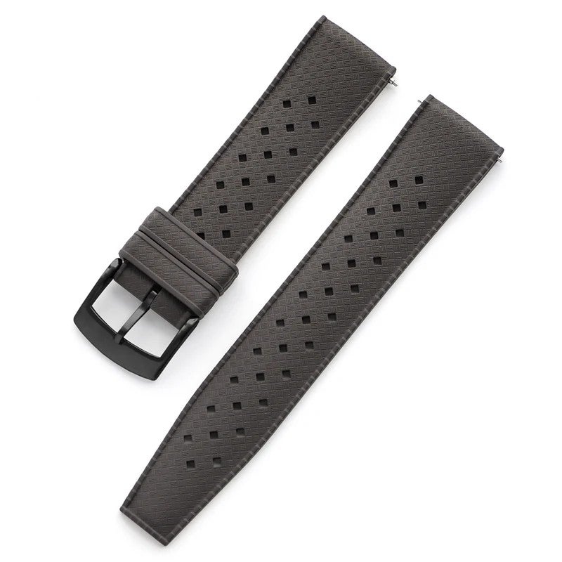 Bluejw Fluororubber 20mm 22mm Replacement Watch Straps for Swatch X Blancpain – Soft, Breathable, Durable FKM Rubber Sport Diving Watchbands - Image 1
