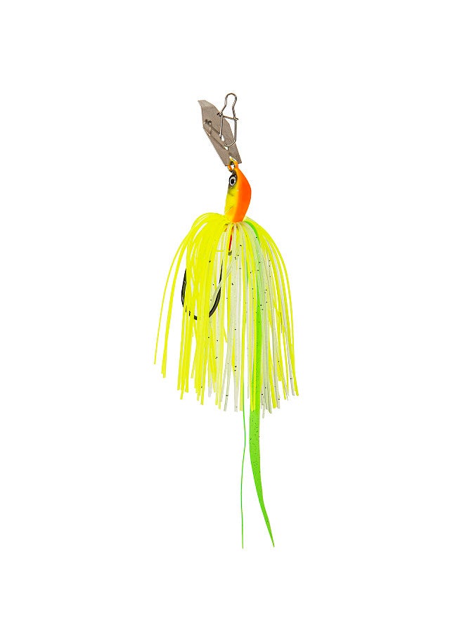 Generic 10g Bladed Jig Fishing Lure Spinner Bait Squid Lure Silicone Skirt with Hook - Image 1
