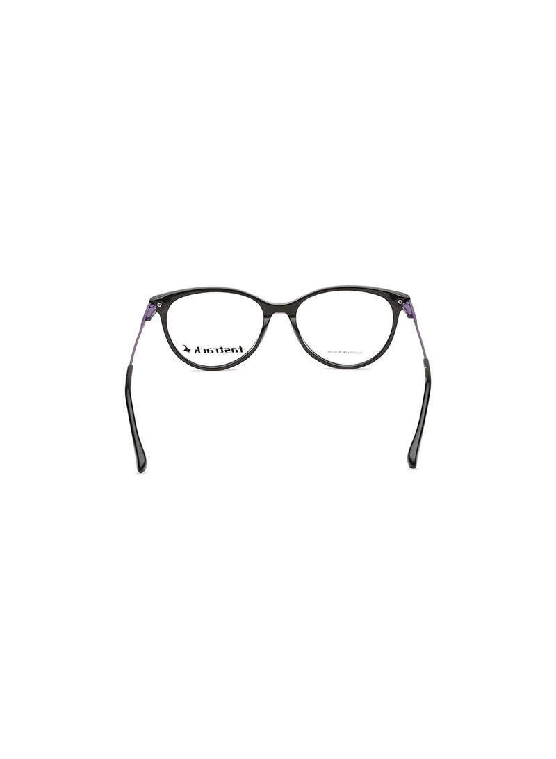 fastrack Gun Metal Cateye  Rimmed Eyeglasses  - Image 4