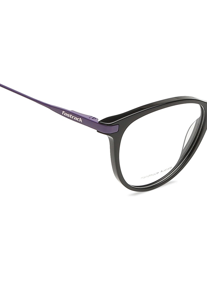 fastrack Gun Metal Cateye  Rimmed Eyeglasses  - Image 5