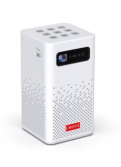 CRONY C900 upright Projector with BT speaker Smart DLP Projector Bluetooth 5.0 1080P Supported Wireless Mirroring Built-in Battery