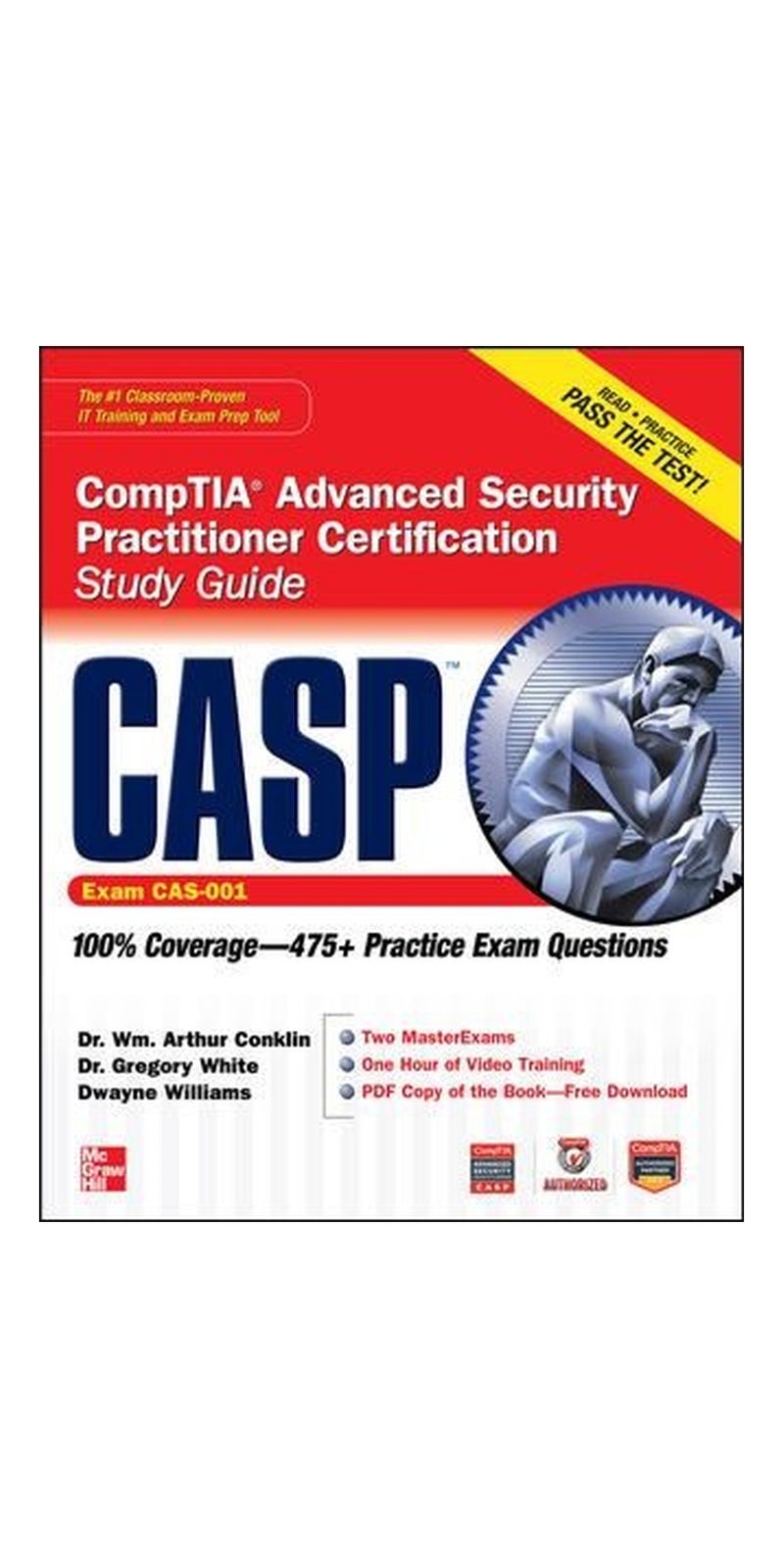 Casp Comptia Advanced Security Practitioner Certification Study Guide Exam Cas001 | Paperback | Published by McGraw-Hill/Osborne Media