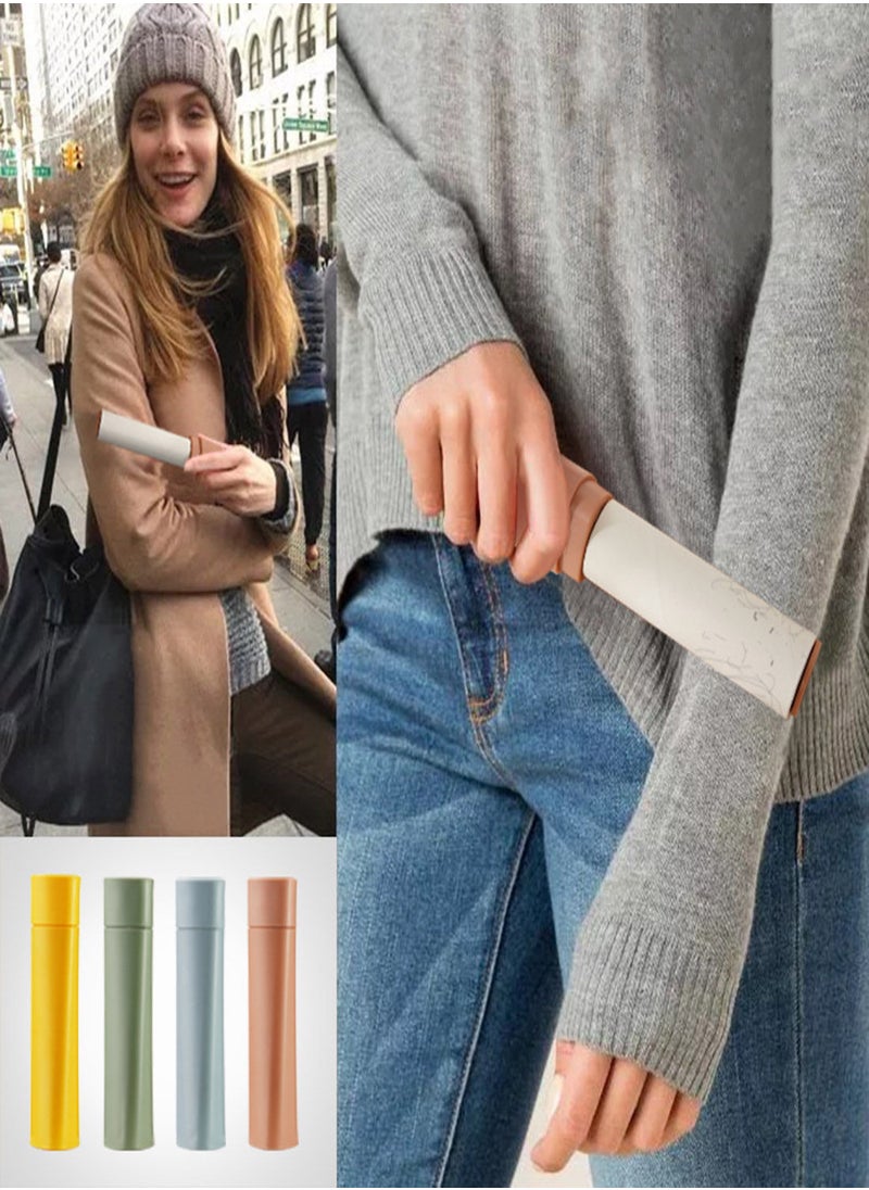 SYOSI Mini Lint Roller for Clothes, 2 Pcs 80 Sheets Portable Lint Roller for Pet Hair, Clothes, Sofa, Car, and Carpet, Travel Size Household Tearable Roller Hair Removal Brush  - Image 2
