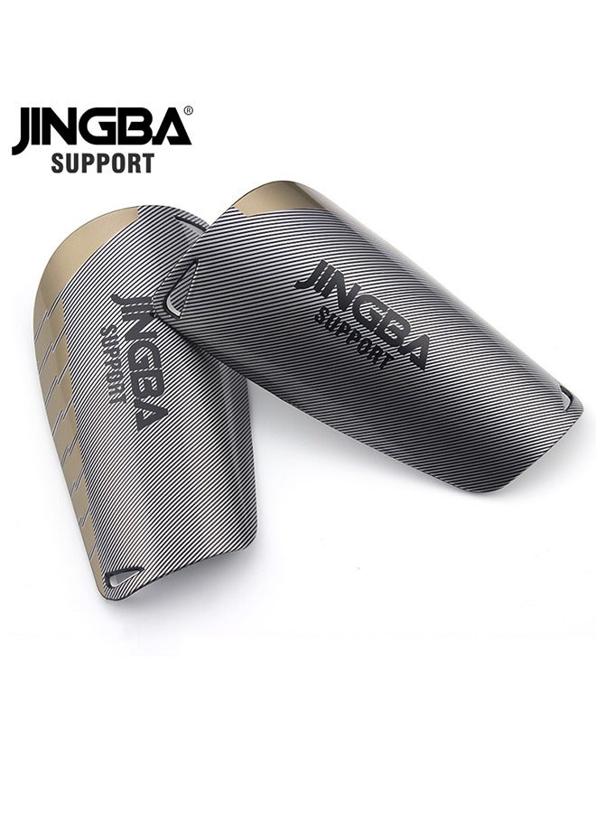 JINGBA SUPPORT JINGBA Shin Guards Adult Children's Football Shin Guards Shock Absorption Outdoor Sports Protective Gear Protection 1 Pair of Breathable Football Shin Guards - Image 1
