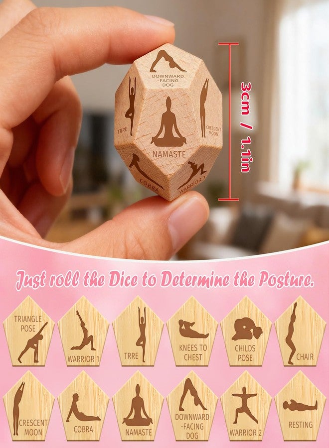 oyeftp Valentines Day Gifts for Him Her, Stocking Stuffers for Men Women Adults, Anniversary Birthday Gifts for Men Women, Date Night Yoga Dice - Image 2
