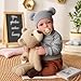 BABESIDE Lifelike Reborn Baby Dolls Boys 17Inch Real Baby Feeling RealisticNewborn Baby Doll Cloth Body Real Life Baby Dolls with Toy Gift Box for Kids Age 3 - Image 3
