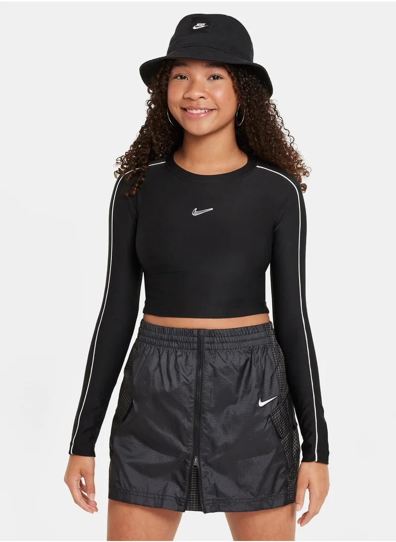 Nike Youth Nsw Cropped Sweatshirt