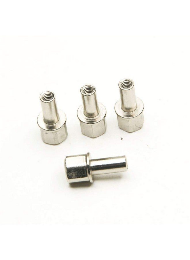 MOHERO Metal Center Nuts For 1/10 Rc Crawler Car Scx10 Wraith 12Mm Wheel Hub Hex Drive Adaptor 15Mm Extension (15Mm) - Image 2