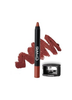 Mars MARS Long Lasting Crayon Lipstick up to 12 Hours Stay | Matte Finish | Waterproof | Won't Smudge Won't Budge Lip Crayon (3.5 gm) 10-Girl Power  - Image 1