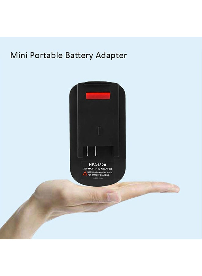 NIBEMINENT HPA1820 Adapter Black/Red - Image 3