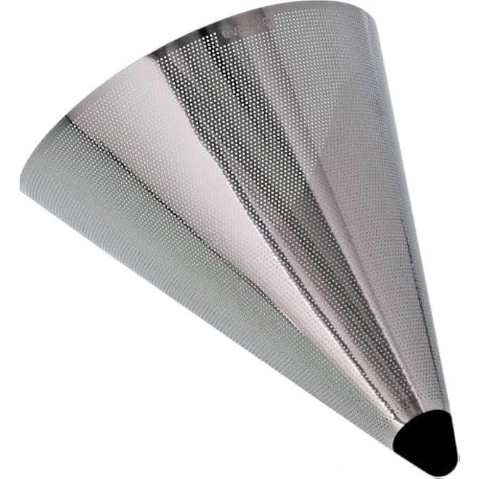 BS Eva Solo Stainless Steel Tea Filter  Reusable ConeShaped Loose Leaf Tea Infuser With Fine Mesh HeatResistant DripFree Easy To Fill  Clean Durable  Dishwasher Safe - Image 4