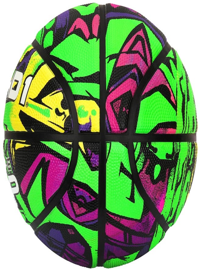 AND1 Supreme Grip Rubber Basketball: Official Regulation Size 7 (29.5 inches) - Deep Channel Construction Streetball, Made for Indoor Outdoor Basketball Games - Image 2