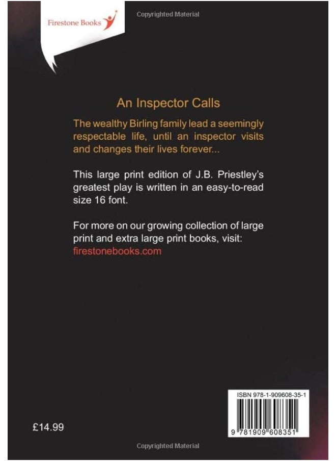 Firestone Books An Inspector Calls: Large Print Edition  - Image 2