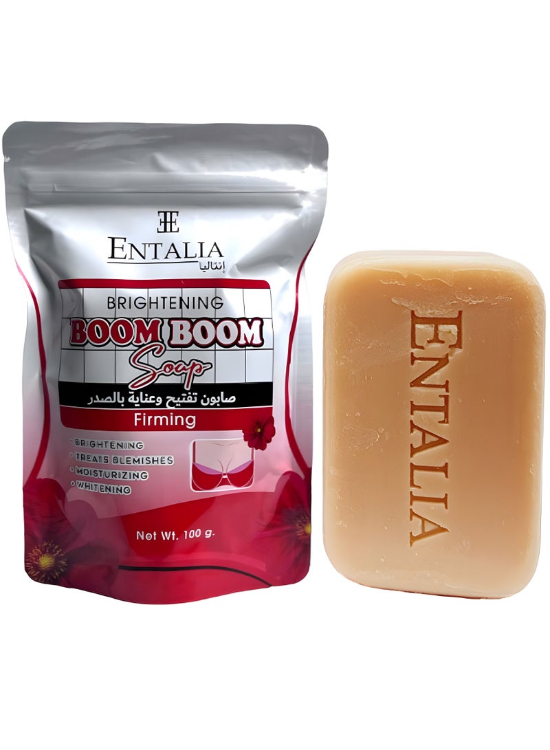 إنتاليا صابون تايلندي لتفتيح وعناية بالصدر يعمل على تفتيح البشره بشكل رهيب وسريع ويعطي نعومة ولمسة حريرية 100 جرام - Image 1