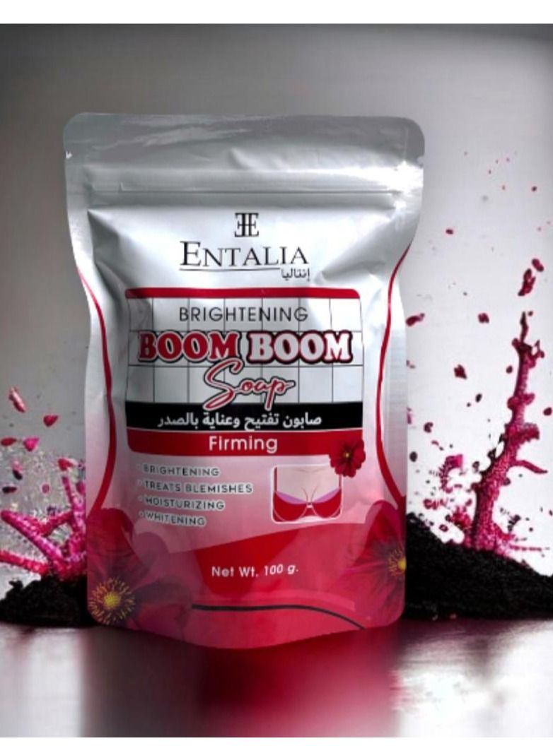إنتاليا صابون تايلندي لتفتيح وعناية بالصدر يعمل على تفتيح البشره بشكل رهيب وسريع ويعطي نعومة ولمسة حريرية 100 جرام - Image 3