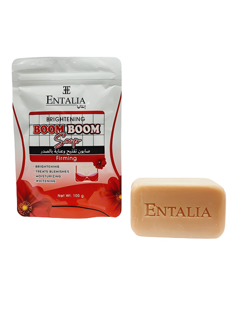 إنتاليا صابون تايلندي لتفتيح وعناية بالصدر يعمل على تفتيح البشره بشكل رهيب وسريع ويعطي نعومة ولمسة حريرية 100 جرام - Image 2