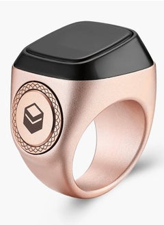 iQIBLA Smart Tasbih Zikr Metal Ring 18MM Rose Gold  - Image 2