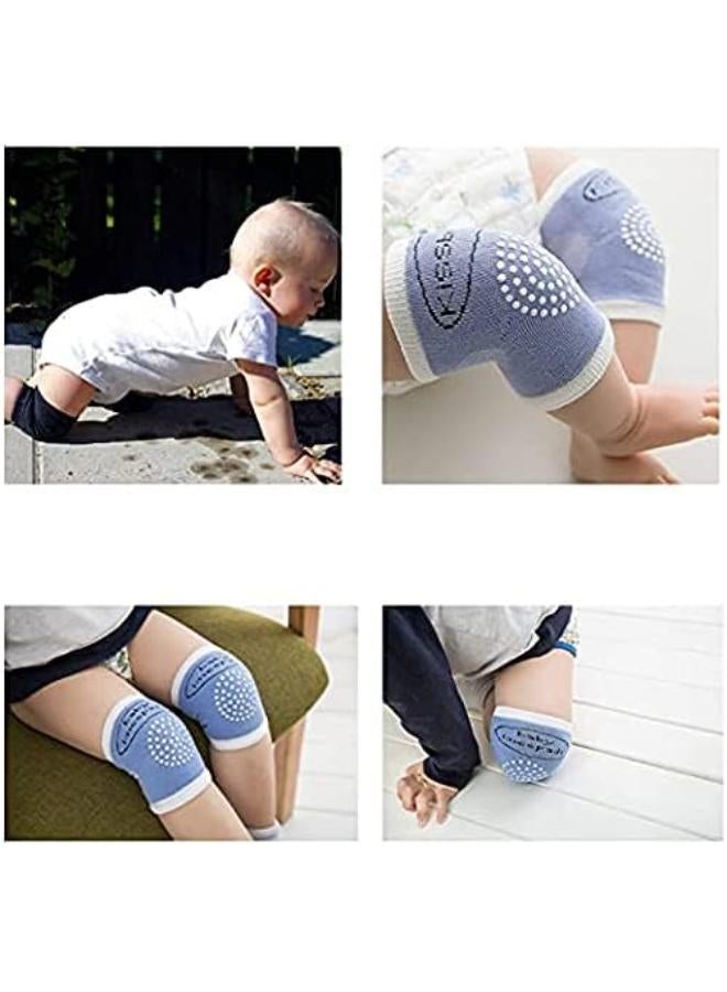 Baby Crawling Anti-Slip Knee Pads 5 Pairs - Image 5