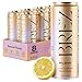 BREZ BRZ FLOW Lions Mane Mushroom Drink 8 Pack Lemon Elderflower Supports Mood Focus NonAlcoholic Sparkling Adaptogen Drink Functional Mushrooms Feel Clear Calm Refreshed 12 Fl oz Cans - Image 1