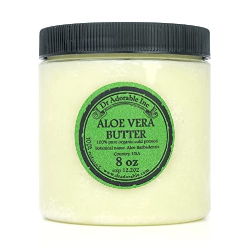 Dr. Adorable Dr Adorable 8 oz Aloe Vera Butter Pure Natural Premium Organic Cold Pressed - Image 1