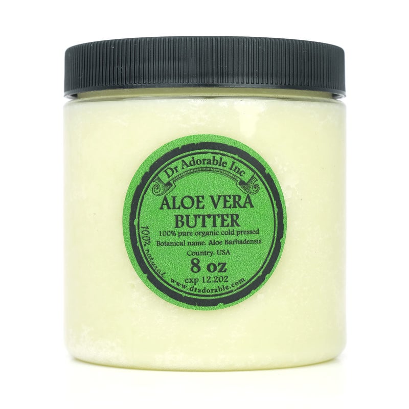 Dr. Adorable Dr Adorable 8 oz Aloe Vera Butter Pure Natural Premium Organic Cold Pressed - Image 3