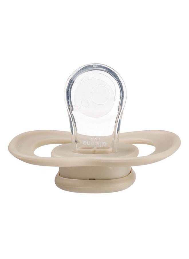 b.box Designer Pacifier Silicone Size 2, 6M+, 2 Pieces, Blush/Latte  - Image 5
