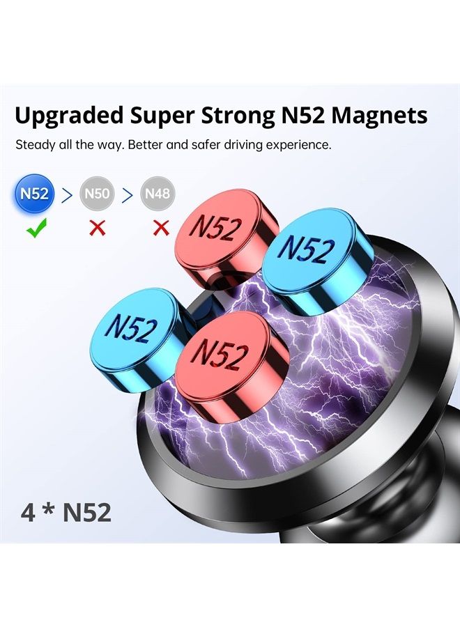 Syncwire Magnetic Car Phone Holder for Dashboard, Cell Phone Car Kits, 360° Adjustable Magnet Cell Phone Mount Compatible with iPhone, Samsung, LG, GPS, Mini Tablet and More - Image 2