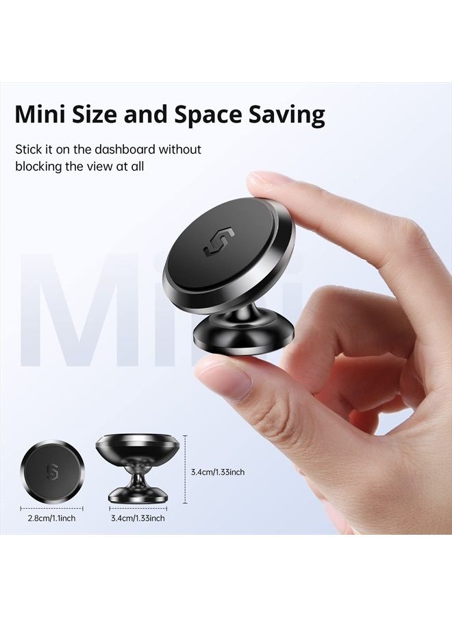 Syncwire Magnetic Car Phone Holder for Dashboard, Cell Phone Car Kits, 360° Adjustable Magnet Cell Phone Mount Compatible with iPhone, Samsung, LG, GPS, Mini Tablet and More - Image 5
