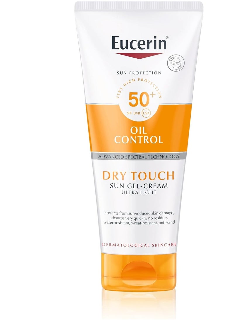 Eucerin Sun Body Gel-Cream Dry Touch SPF50+ Clear 200ml 