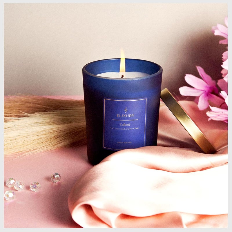 Elixury Cafune Bougie Parfum Candle 200g - Image 5