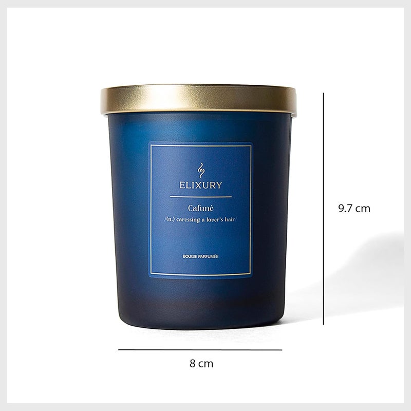 Elixury Cafune Bougie Parfum Candle 200g - Image 4